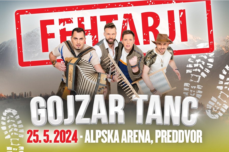 Gojzar tanc, alpski spektakel v naročju slovenskih gora